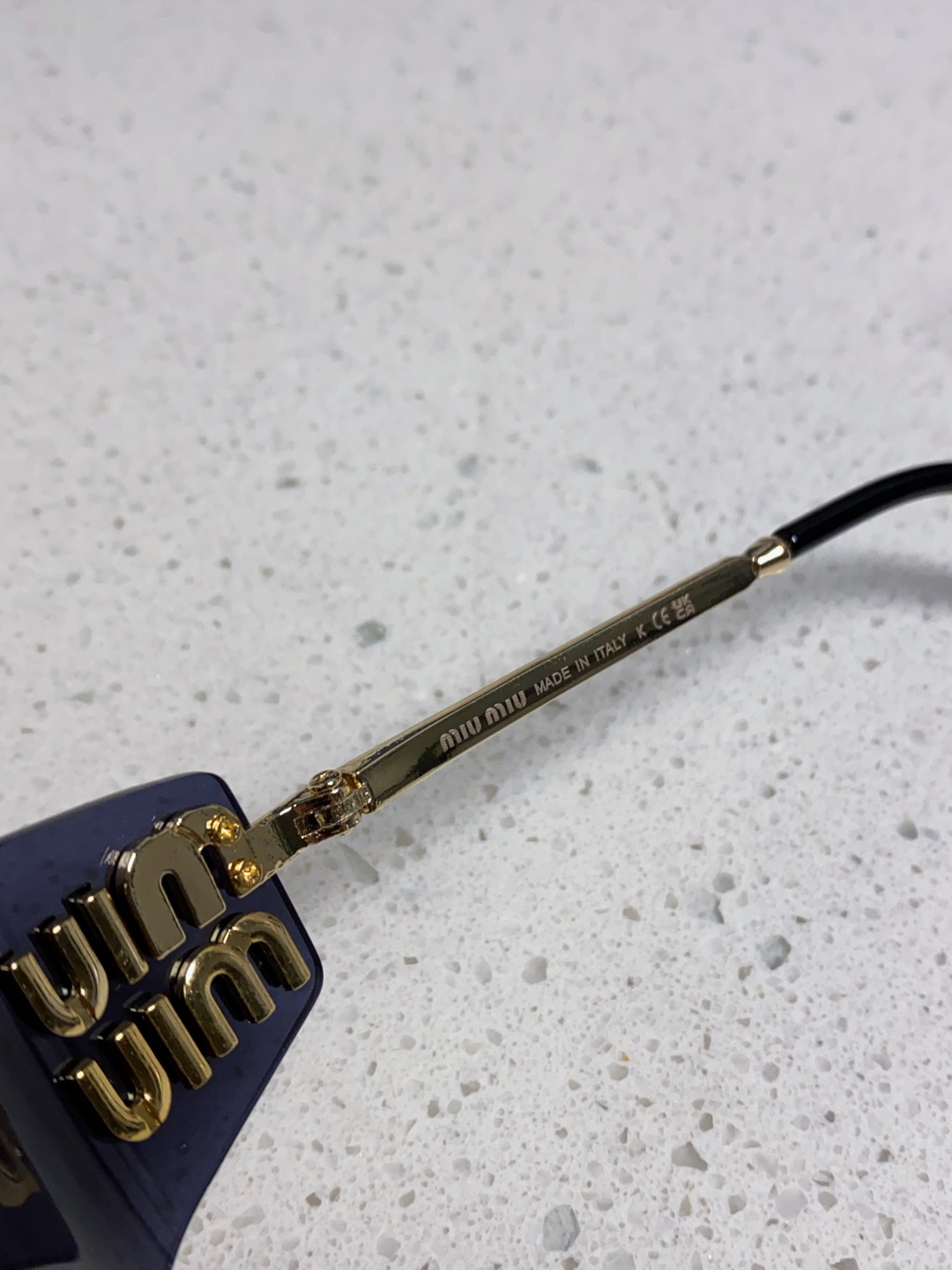 MiuMiu缪缪 张元英同款墨镜太阳镜张元英同款女大小姐千金风墨镜网红ins素颜 OMU A51S