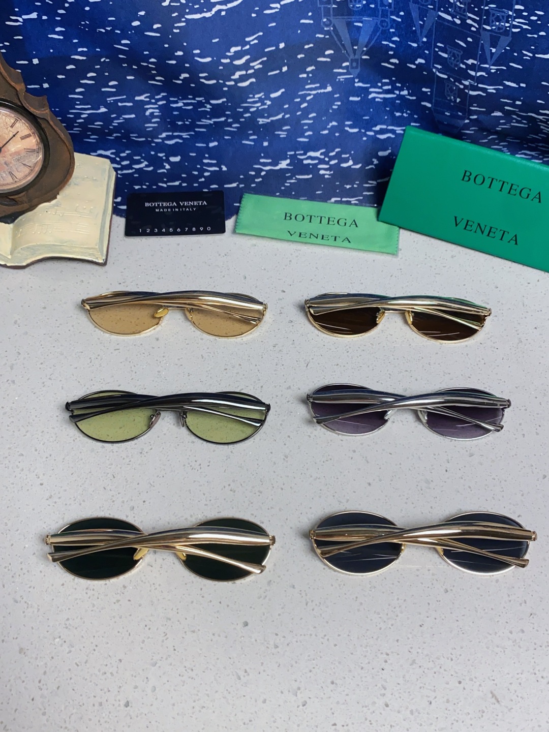 BottegaVeneta宝缇嘉 沙丁鱼小框椭圆时尚高级感防紫外线太阳眼镜 Bird in sPace🤪