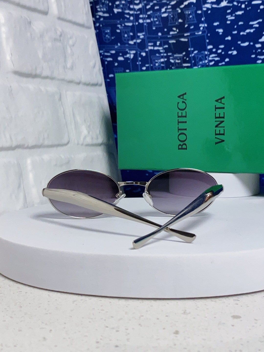 BottegaVeneta宝缇嘉 沙丁鱼小框椭圆时尚高级感防紫外线太阳眼镜 Bird in sPace🤪