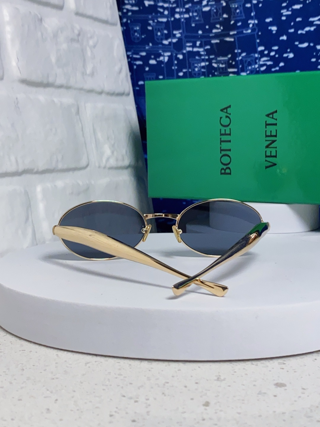 BottegaVeneta宝缇嘉 沙丁鱼小框椭圆时尚高级感防紫外线太阳眼镜 Bird in sPace🤪