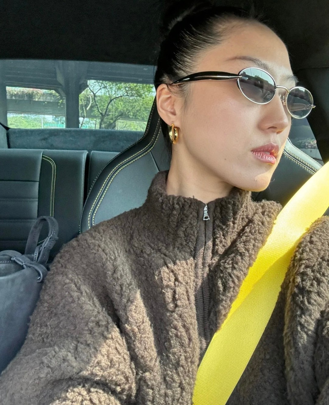 BottegaVeneta宝缇嘉 沙丁鱼小框椭圆时尚高级感防紫外线太阳眼镜 Bird in sPace🤪