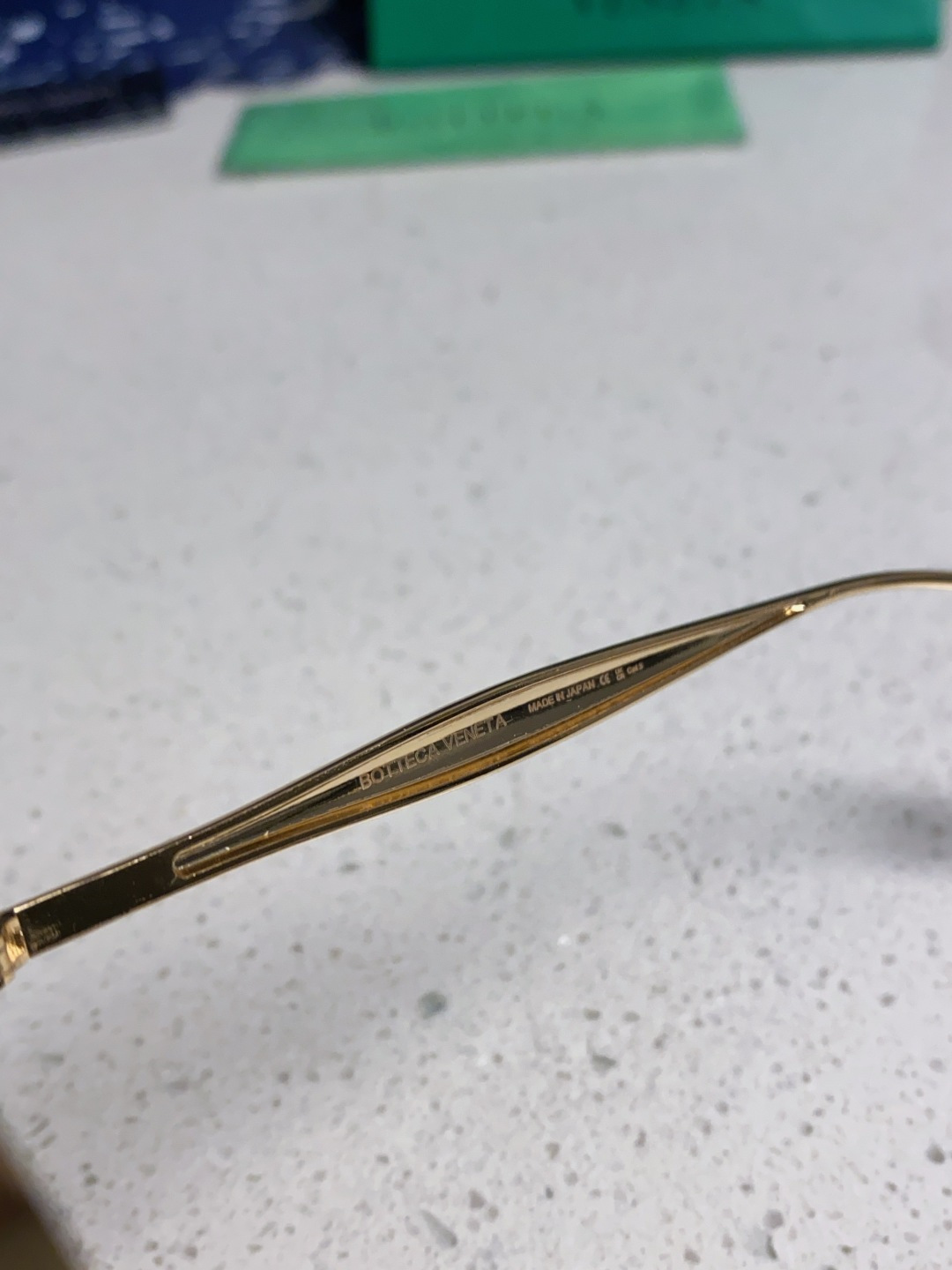 Bottega Veneta宝缇嘉 欧美时尚椭圆小框墨镜金属镜框跨境气质高级感轻奢太阳镜男女士眼镜 BV