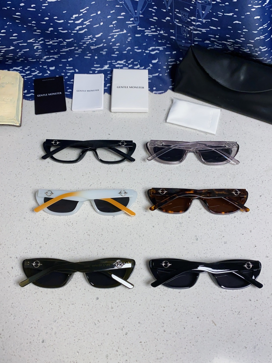 Gentle Moster(GM) 2025新款墨镜太阳眼镜男女士明星同款猫眼高级感防紫外线近视带度数 