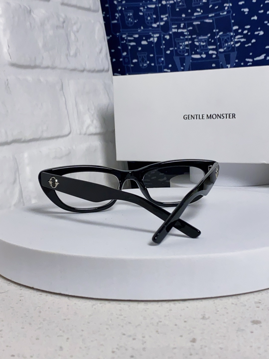 Gentle Moster(GM) 2025新款墨镜太阳眼镜男女士明星同款猫眼高级感防紫外线近视带度数 