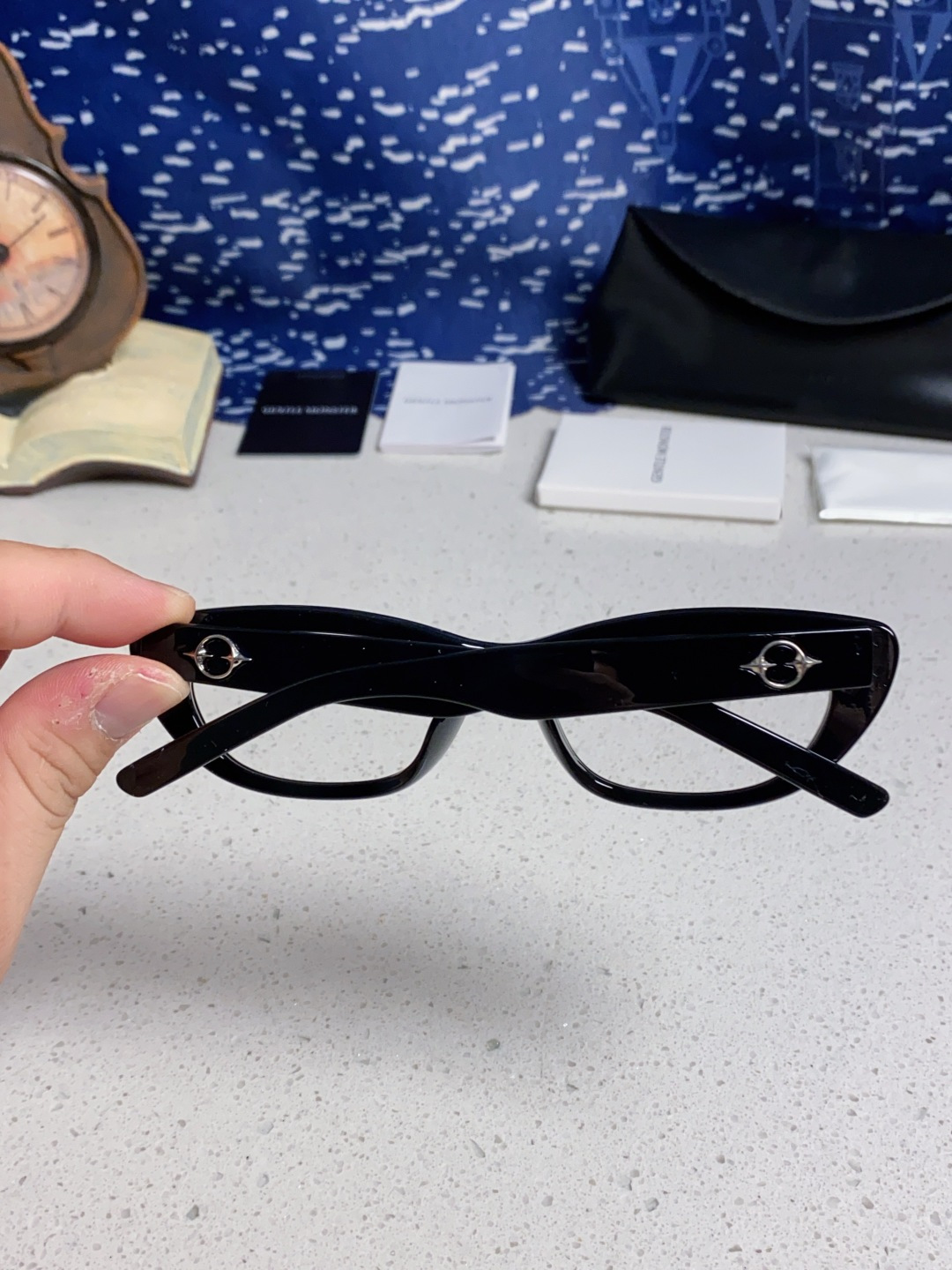 Gentle Moster(GM) 2025新款墨镜太阳眼镜男女士明星同款猫眼高级感防紫外线近视带度数 