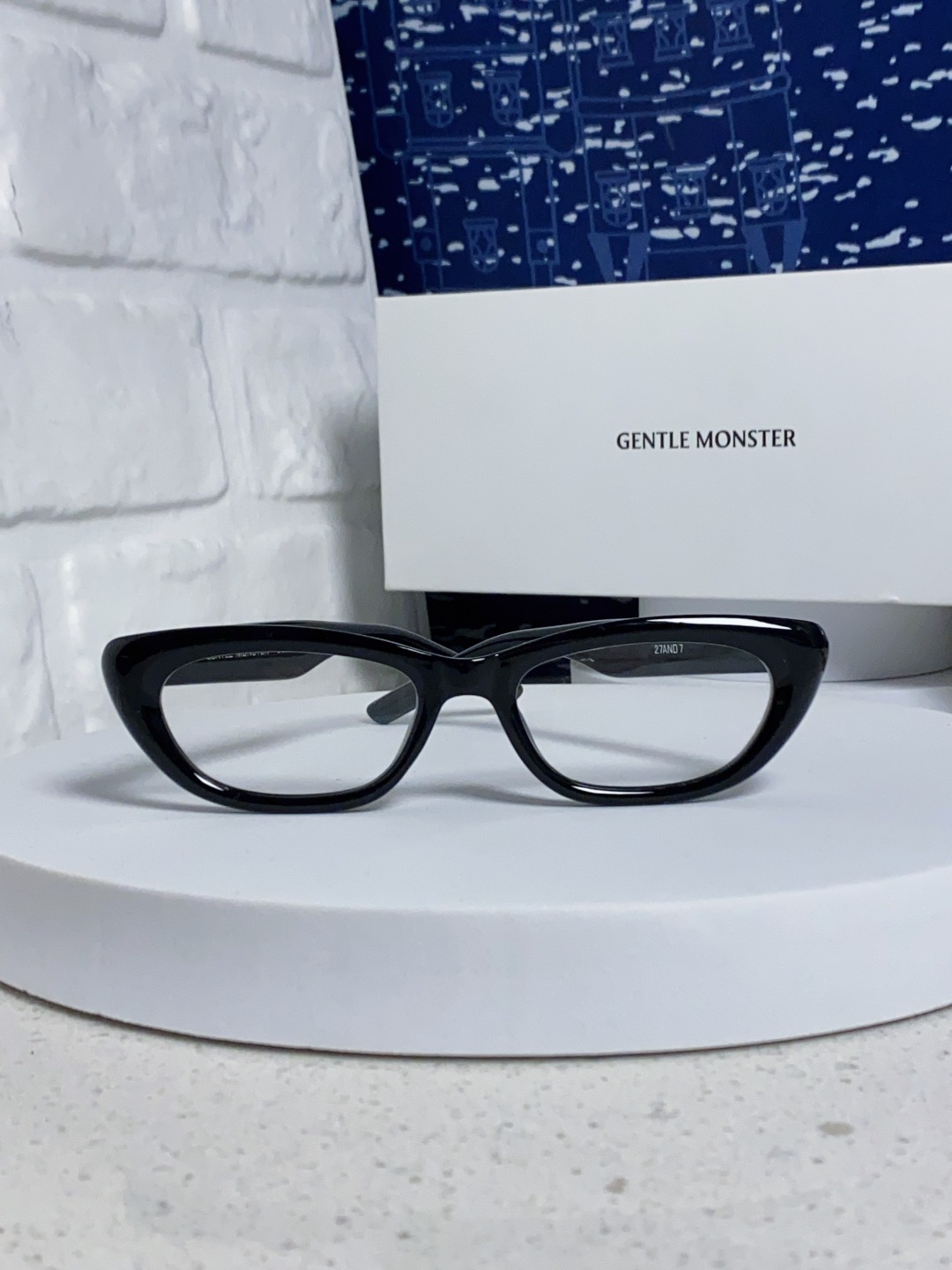 Gentle Moster(GM) 2025新款墨镜太阳眼镜男女士明星同款猫眼高级感防紫外线近视带度数 