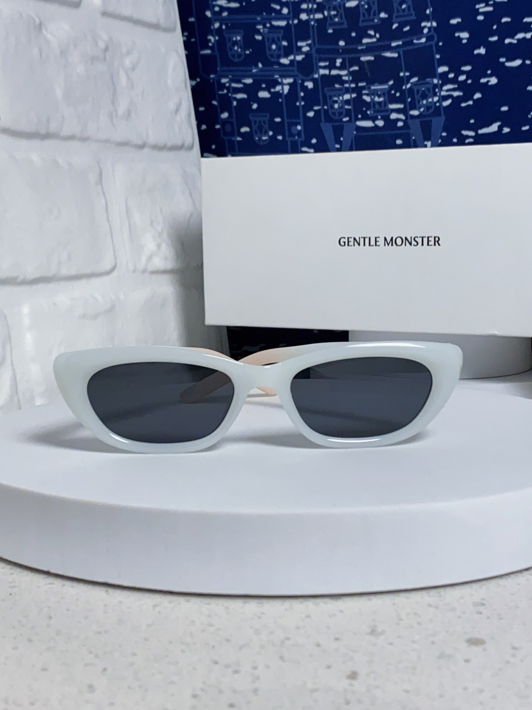 Gentle Moster(GM) 2025新款墨镜太阳眼镜男女士明星同款猫眼高级感防紫外线近视带度数 