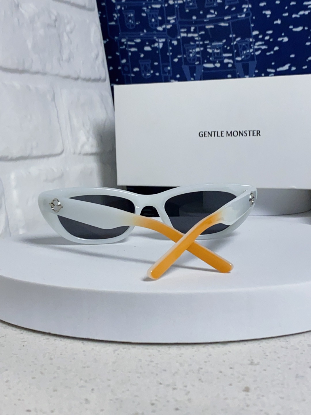 Gentle Moster(GM) 2025新款墨镜太阳眼镜男女士明星同款猫眼高级感防紫外线近视带度数 