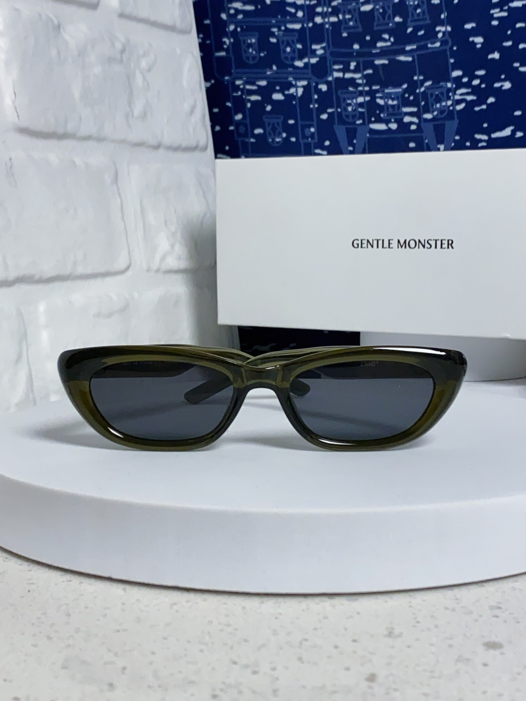 Gentle Moster(GM) 2025新款墨镜太阳眼镜男女士明星同款猫眼高级感防紫外线近视带度数 