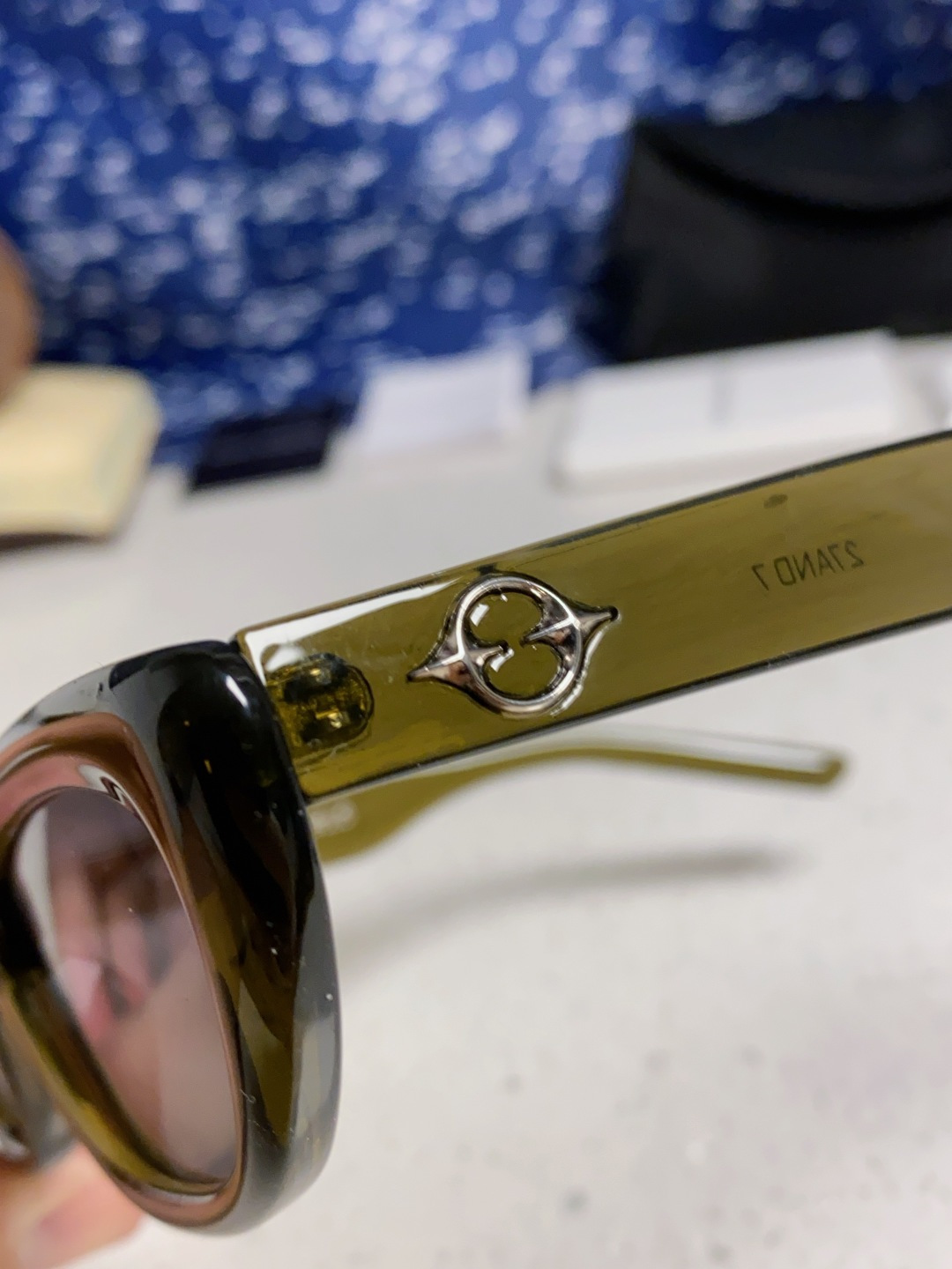 Gentle Moster(GM) 2025新款墨镜太阳眼镜男女士明星同款猫眼高级感防紫外线近视带度数 