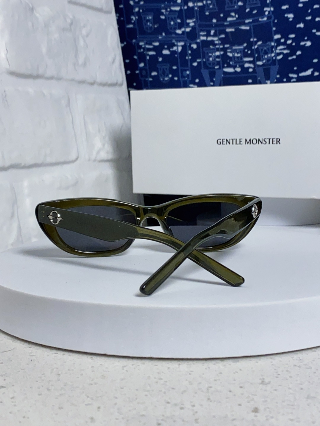 Gentle Moster(GM) 2025新款墨镜太阳眼镜男女士明星同款猫眼高级感防紫外线近视带度数 
