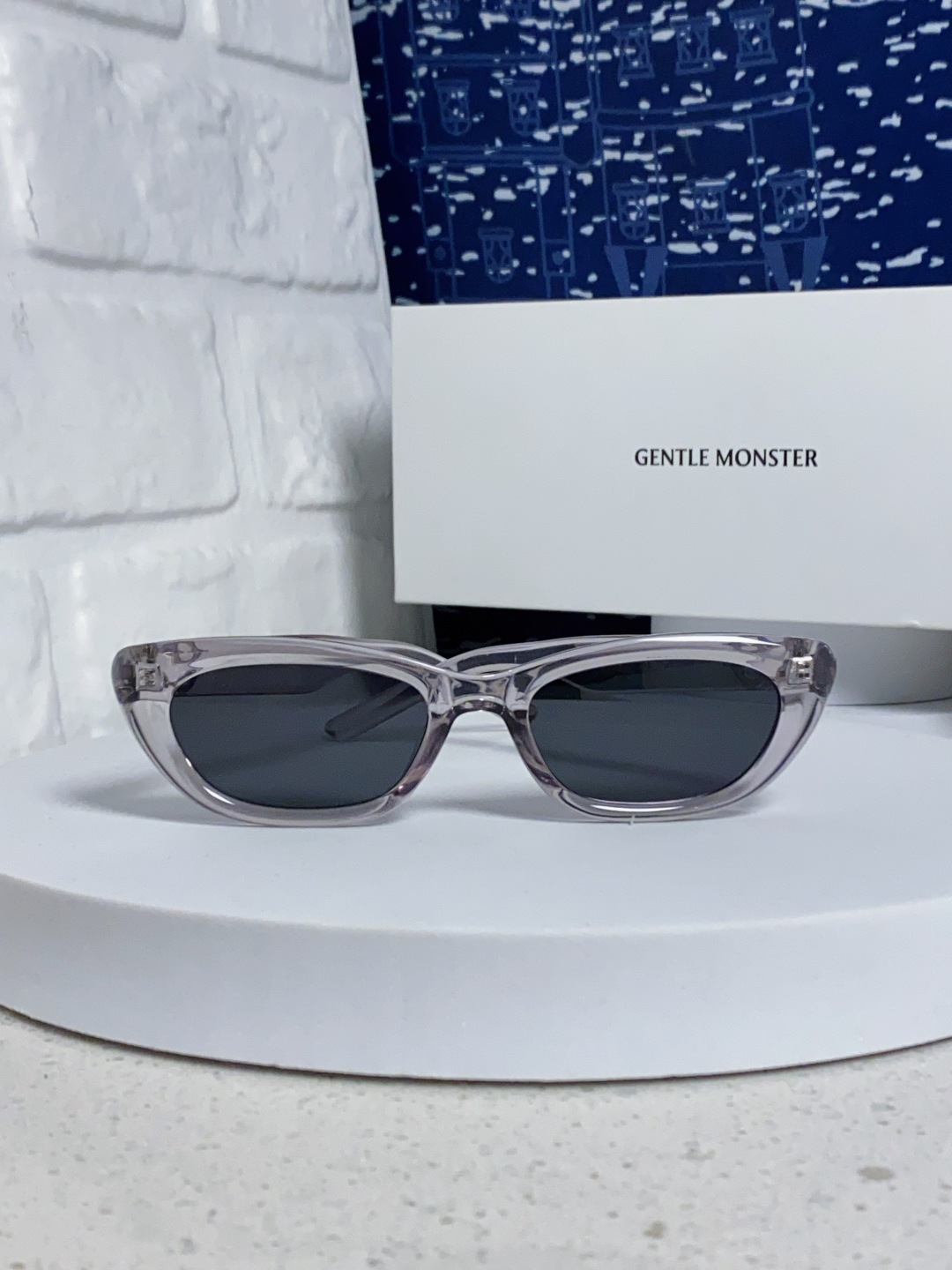 Gentle Moster(GM) 2025新款墨镜太阳眼镜男女士明星同款猫眼高级感防紫外线近视带度数 