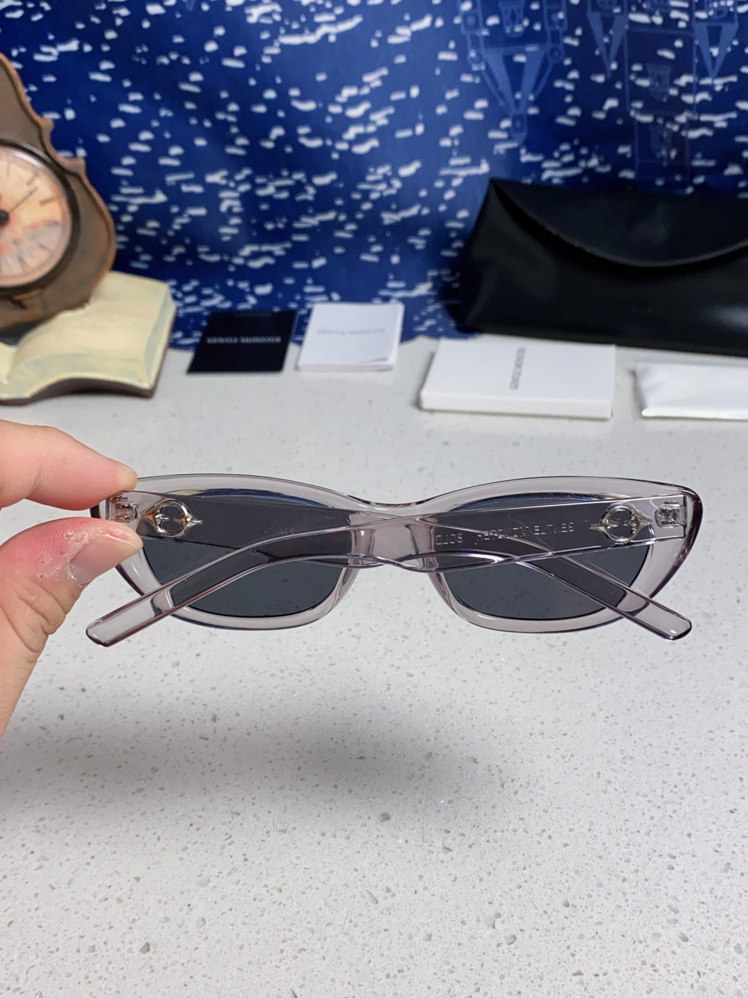 Gentle Moster(GM) 2025新款墨镜太阳眼镜男女士明星同款猫眼高级感防紫外线近视带度数 