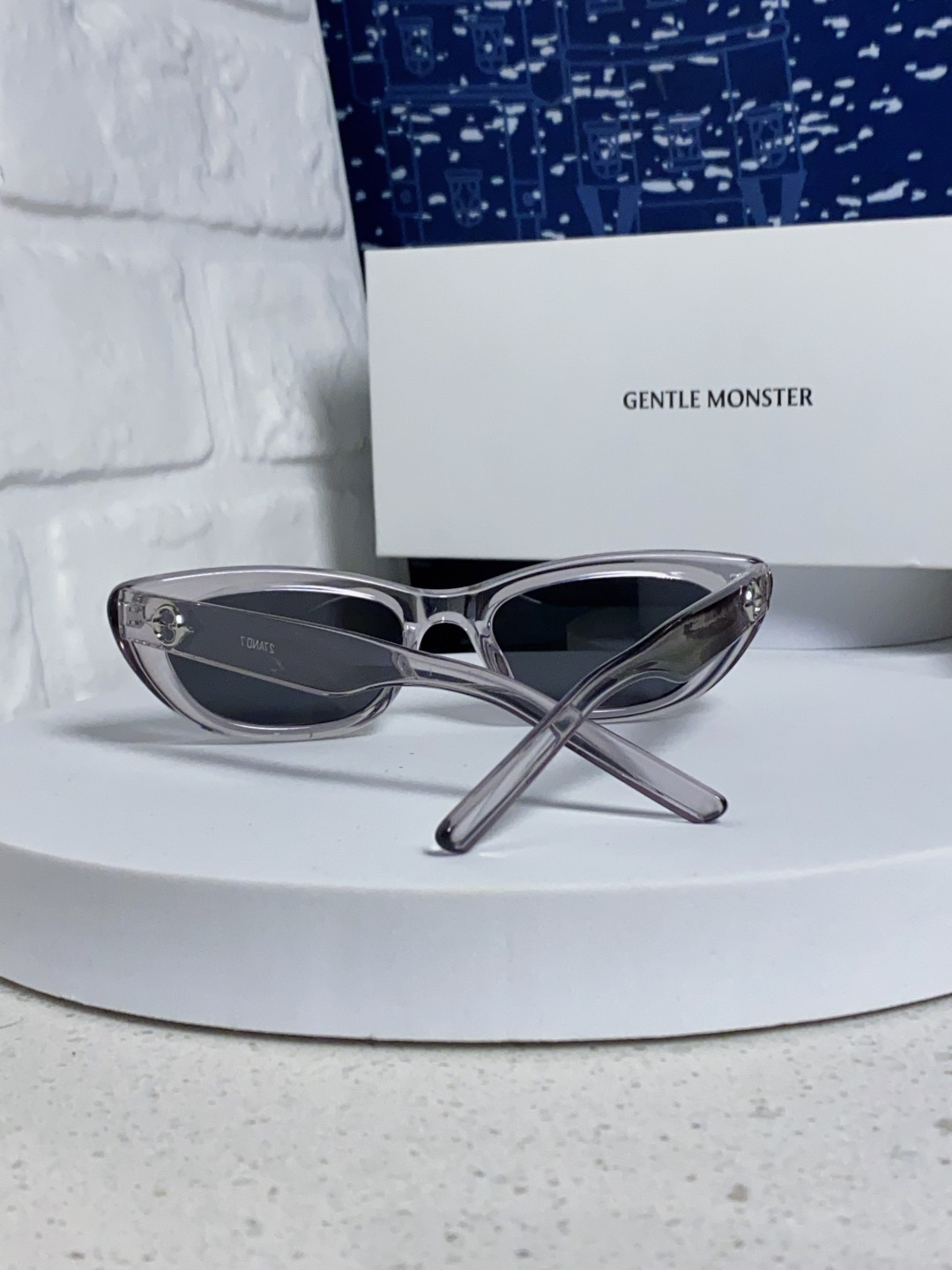 Gentle Moster(GM) 2025新款墨镜太阳眼镜男女士明星同款猫眼高级感防紫外线近视带度数 