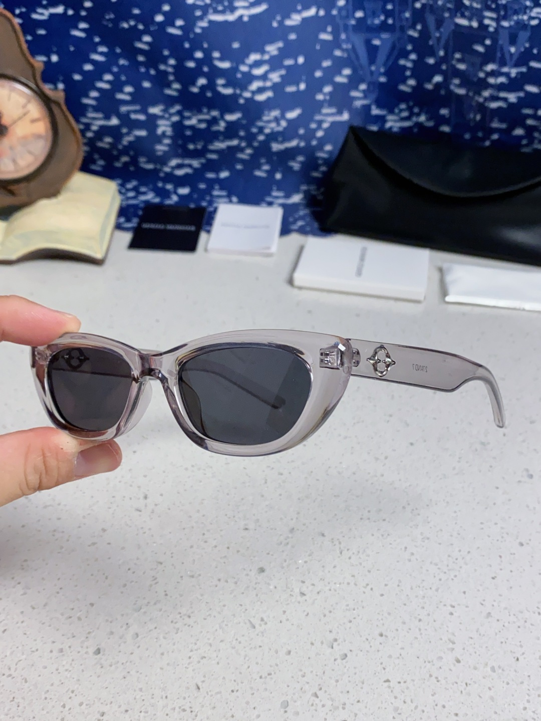 Gentle Moster(GM) 2025新款墨镜太阳眼镜男女士明星同款猫眼高级感防紫外线近视带度数 