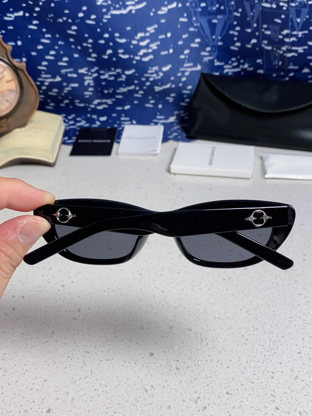 Gentle Moster(GM) 2025新款墨镜太阳眼镜男女士明星同款猫眼高级感防紫外线近视带度数 