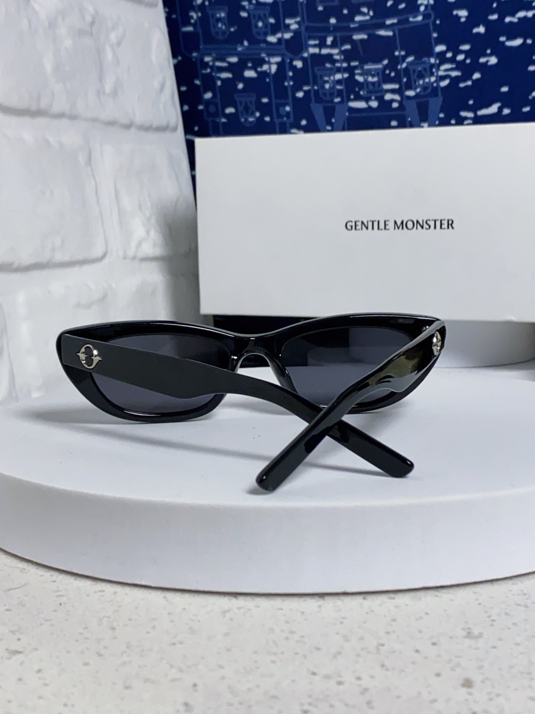 Gentle Moster(GM) 2025新款墨镜太阳眼镜男女士明星同款猫眼高级感防紫外线近视带度数 