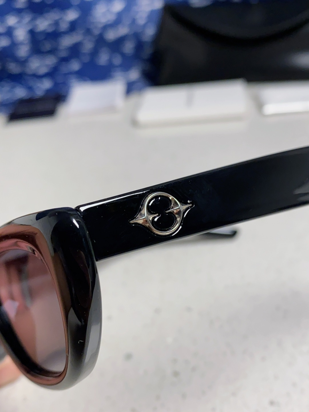 Gentle Moster(GM) 2025新款墨镜太阳眼镜男女士明星同款猫眼高级感防紫外线近视带度数 