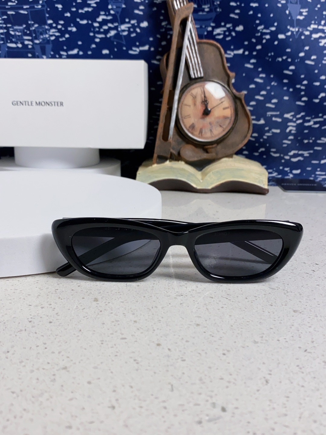 Gentle Moster(GM) 2025新款墨镜太阳眼镜男女士明星同款猫眼高级感防紫外线近视带度数 