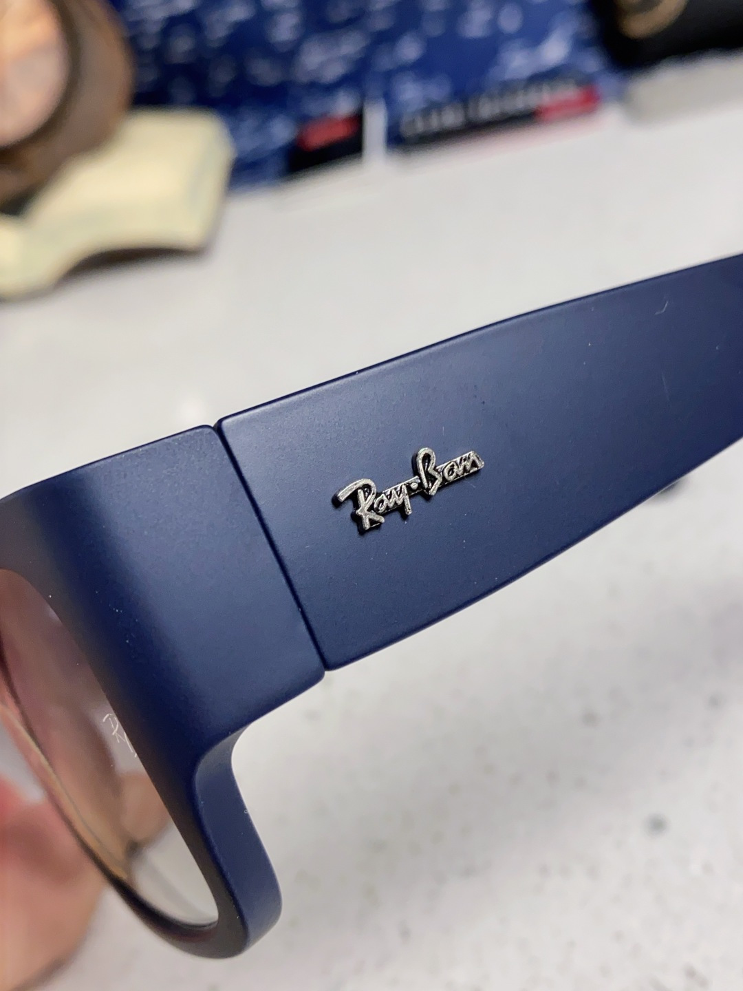 RayBan雷朋 2025新款Nomad方形宽边太阳镜 男女通用款户外开车专用 RB2187