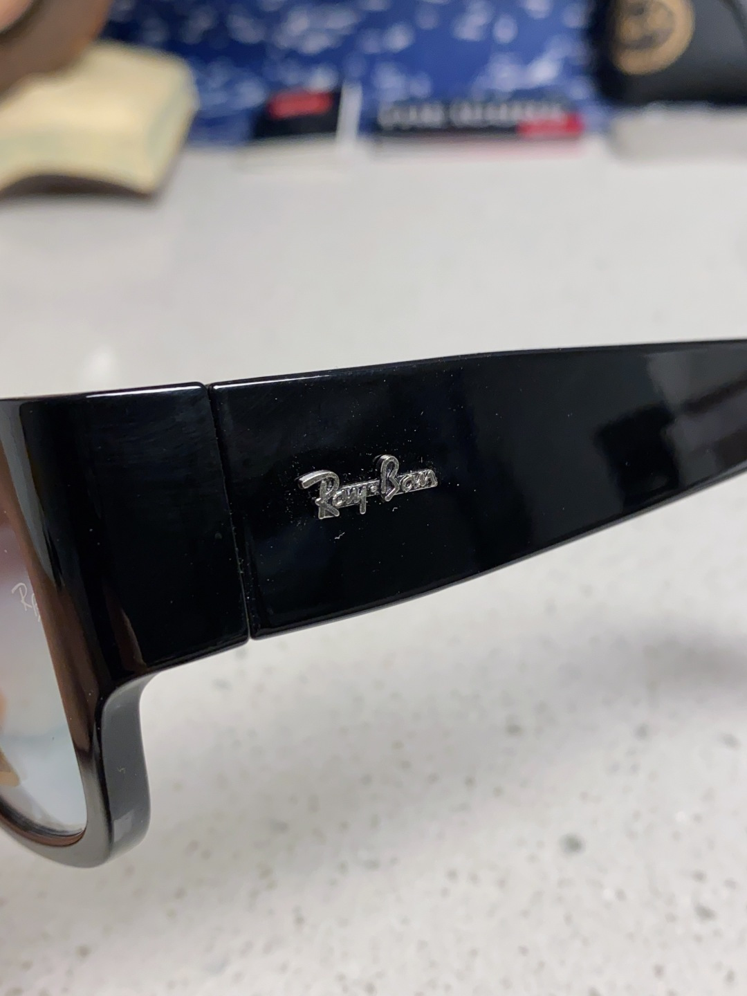 RayBan雷朋 2025新款Nomad方形宽边太阳镜 男女通用款户外开车专用 RB2187