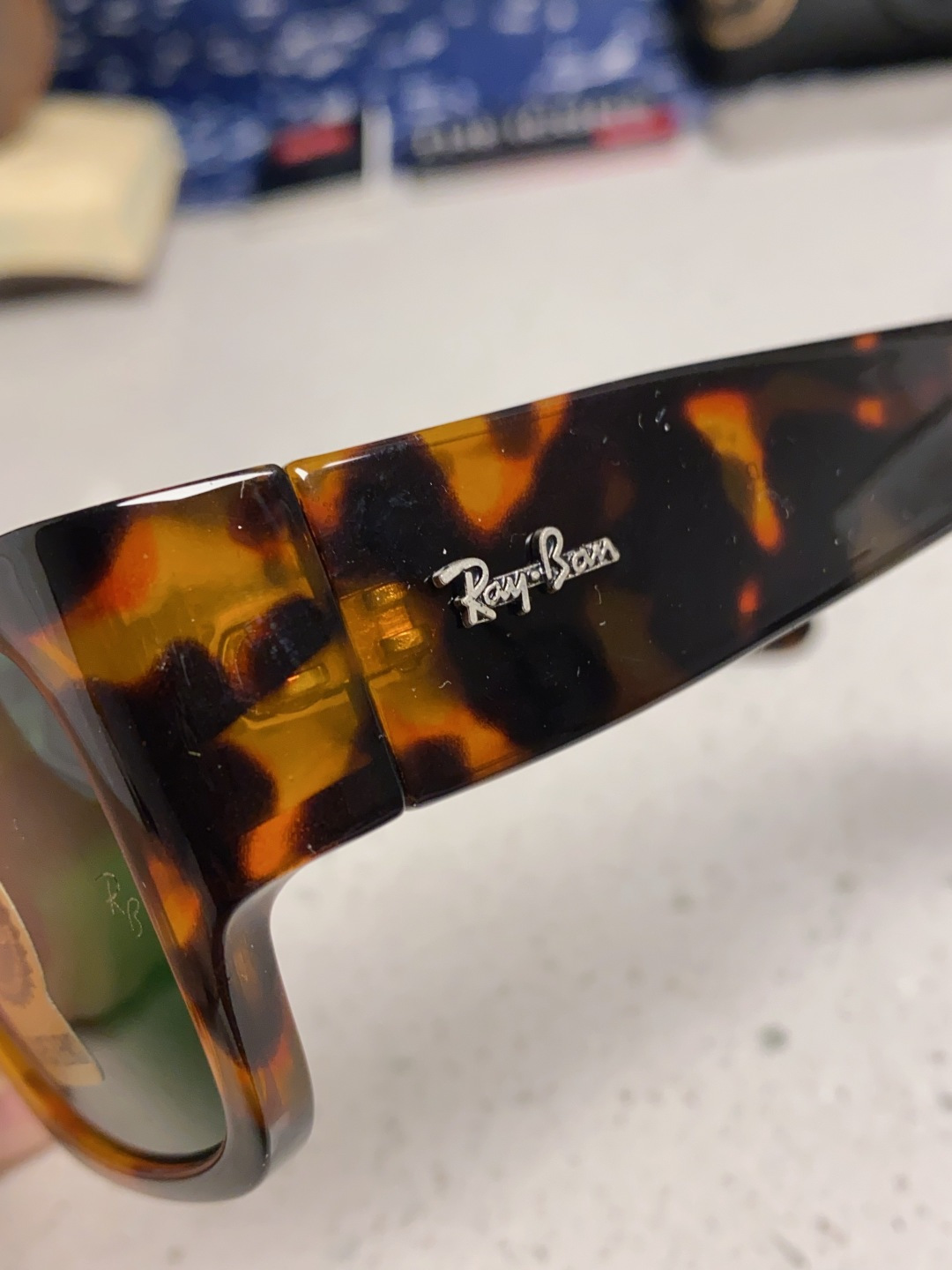 RayBan雷朋 2025新款Nomad方形宽边太阳镜 男女通用款户外开车专用 RB2187