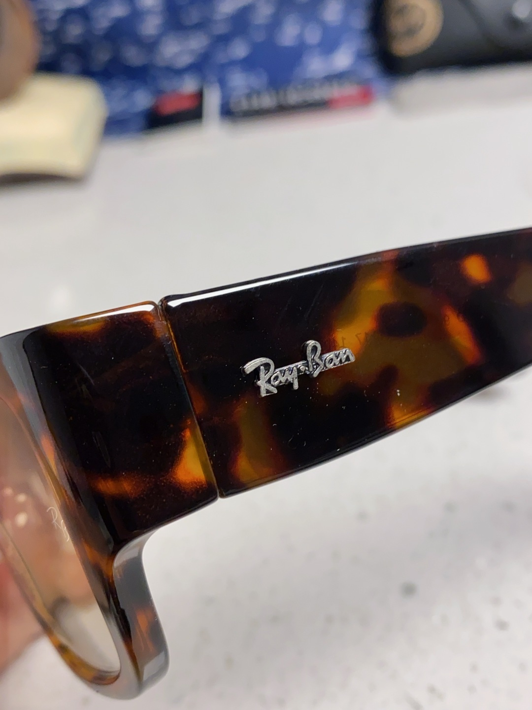 RayBan雷朋 2025新款Nomad方形宽边太阳镜 男女通用款户外开车专用 RB2187