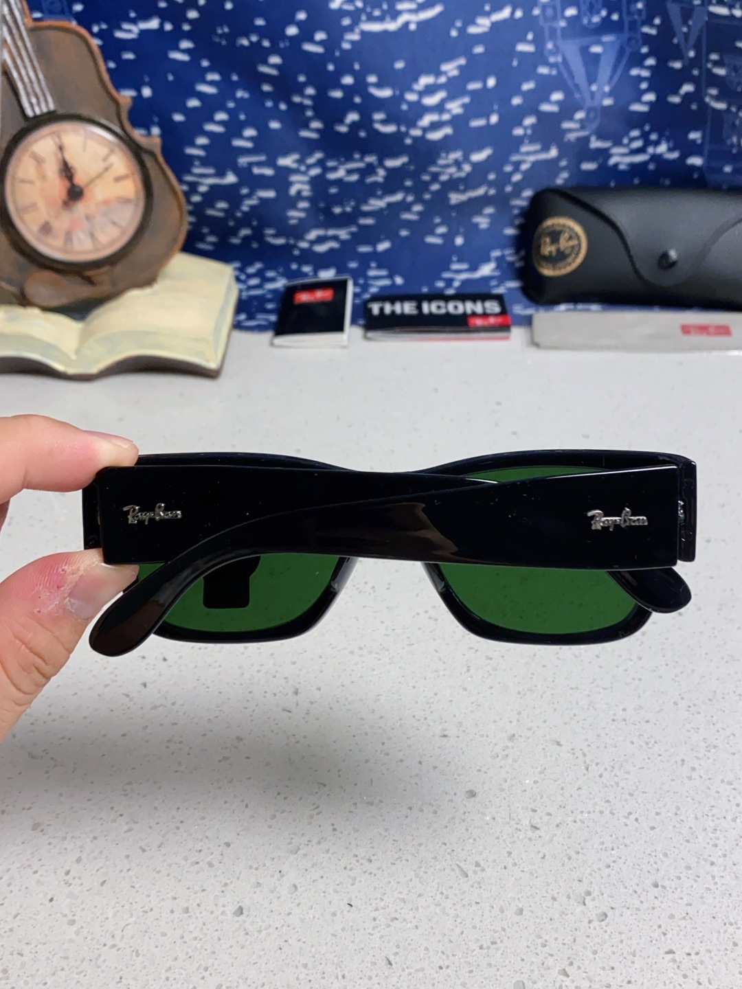 RayBan雷朋 2025新款Nomad方形宽边太阳镜 男女通用款户外开车专用 RB2187