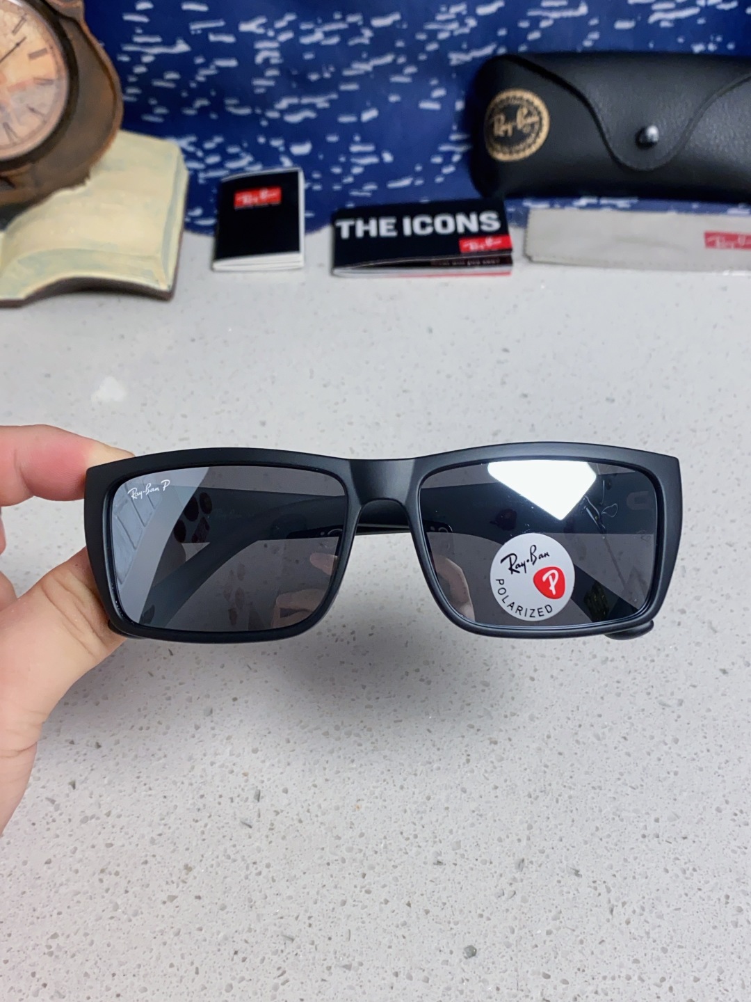 RayBan雷朋 2025新款高品质太阳镜开车驾驶运动墨镜防风登山防紫外线偏光太阳镜 RB1541