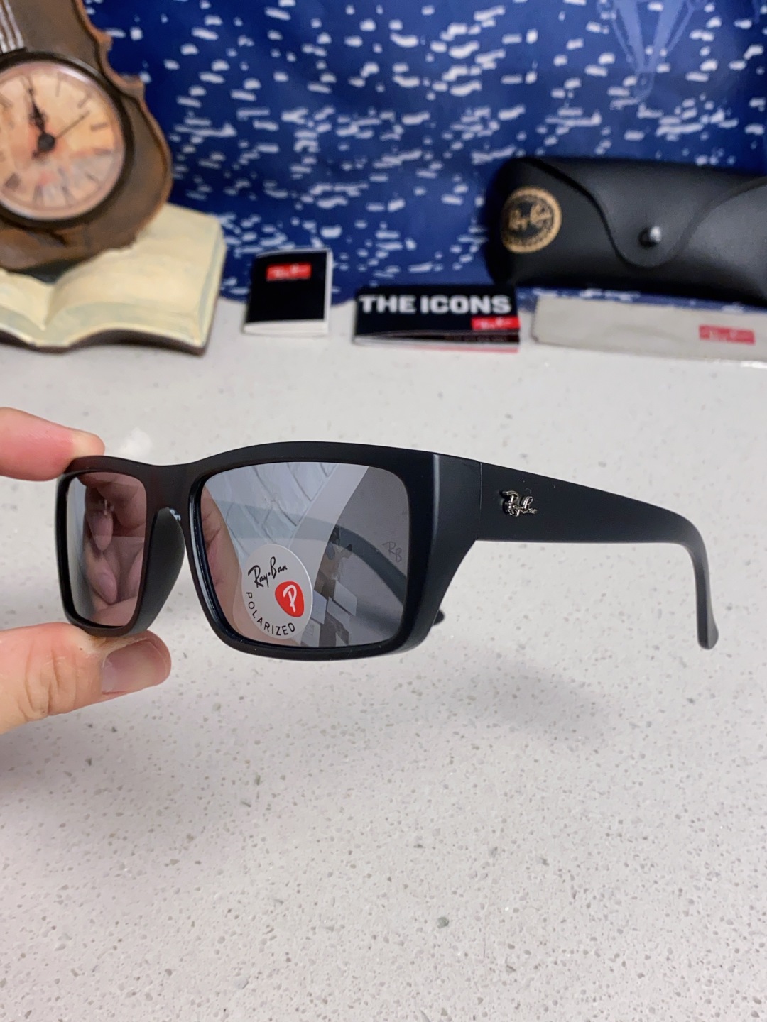 RayBan雷朋 2025新款高品质太阳镜开车驾驶运动墨镜防风登山防紫外线偏光太阳镜 RB1541