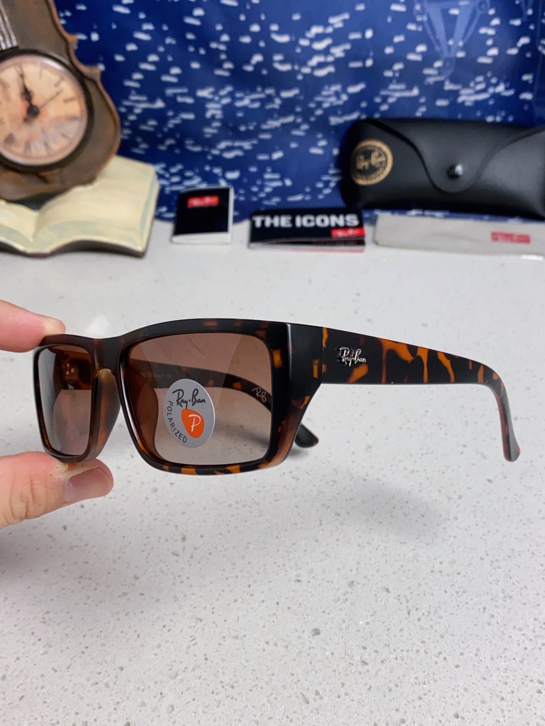 RayBan雷朋 2025新款高品质太阳镜开车驾驶运动墨镜防风登山防紫外线偏光太阳镜 RB1541