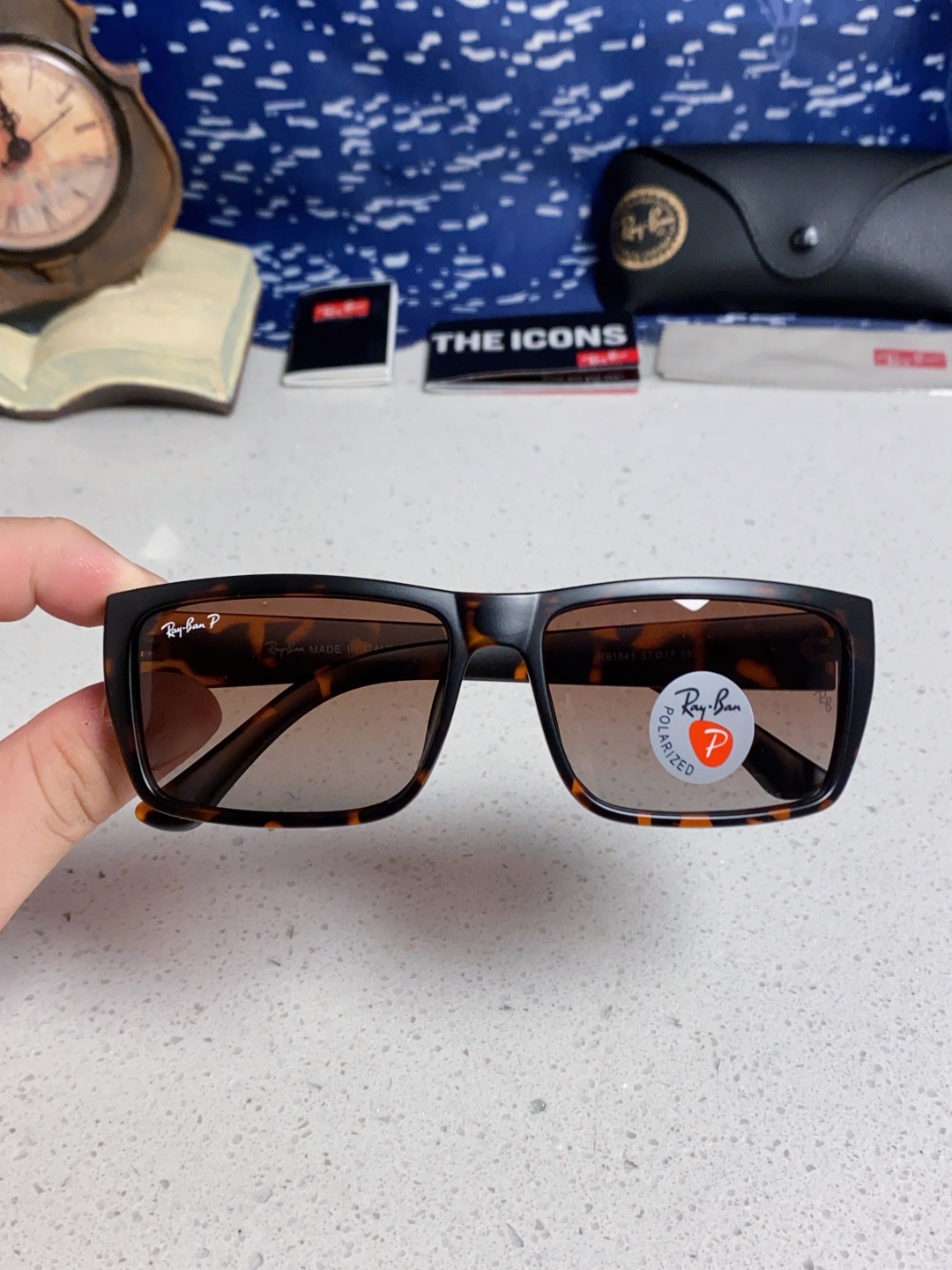 RayBan雷朋 2025新款高品质太阳镜开车驾驶运动墨镜防风登山防紫外线偏光太阳镜 RB1541
