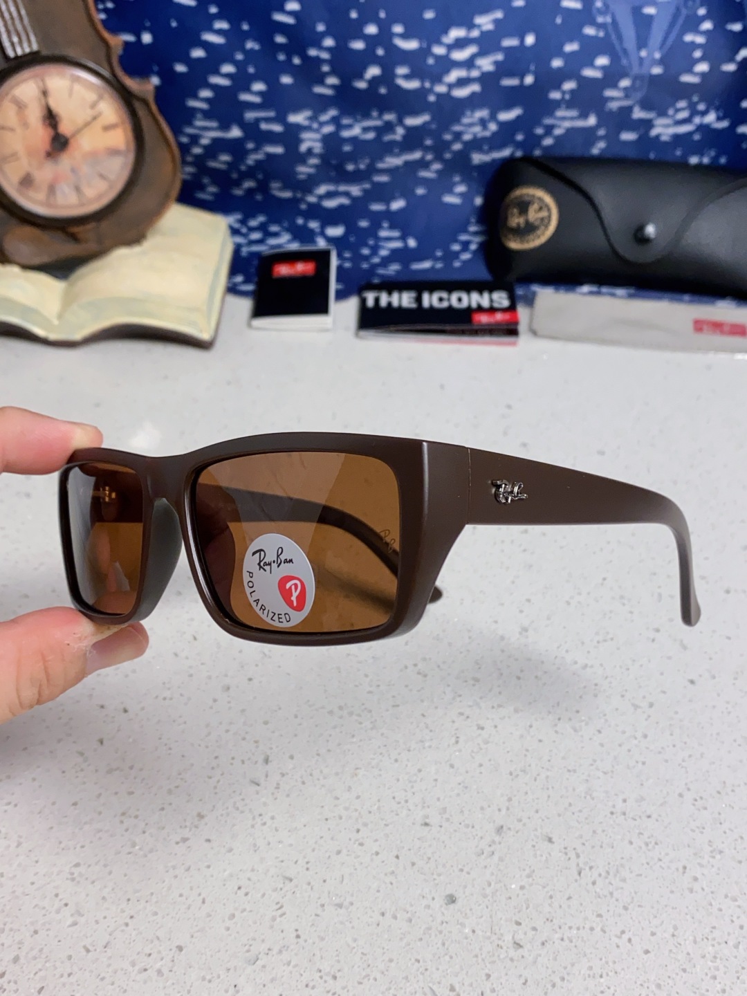 RayBan雷朋 2025新款高品质太阳镜开车驾驶运动墨镜防风登山防紫外线偏光太阳镜 RB1541