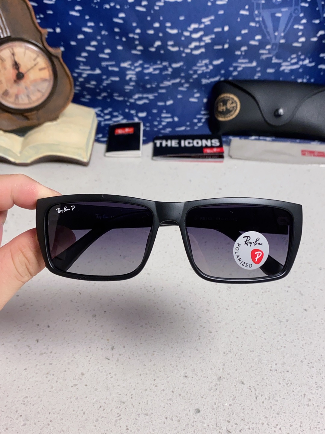 RayBan雷朋 2025新款高品质太阳镜开车驾驶运动墨镜防风登山防紫外线偏光太阳镜 RB1541