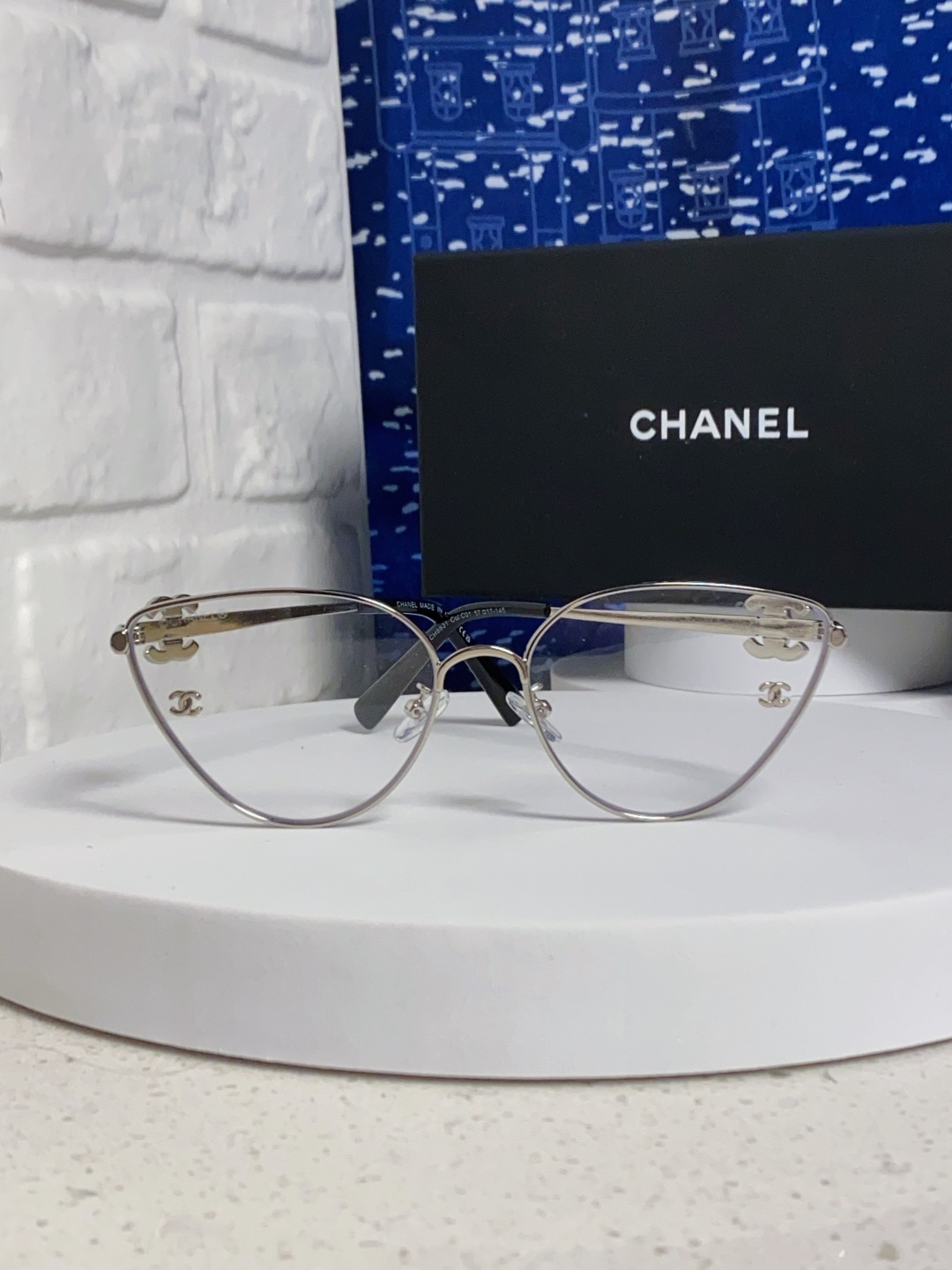Chanel香奈儿 2025新款赛博朋克风金属大框飞行员式蛤蟆镜单梁太阳眼镜女潮圆脸显瘦墨镜