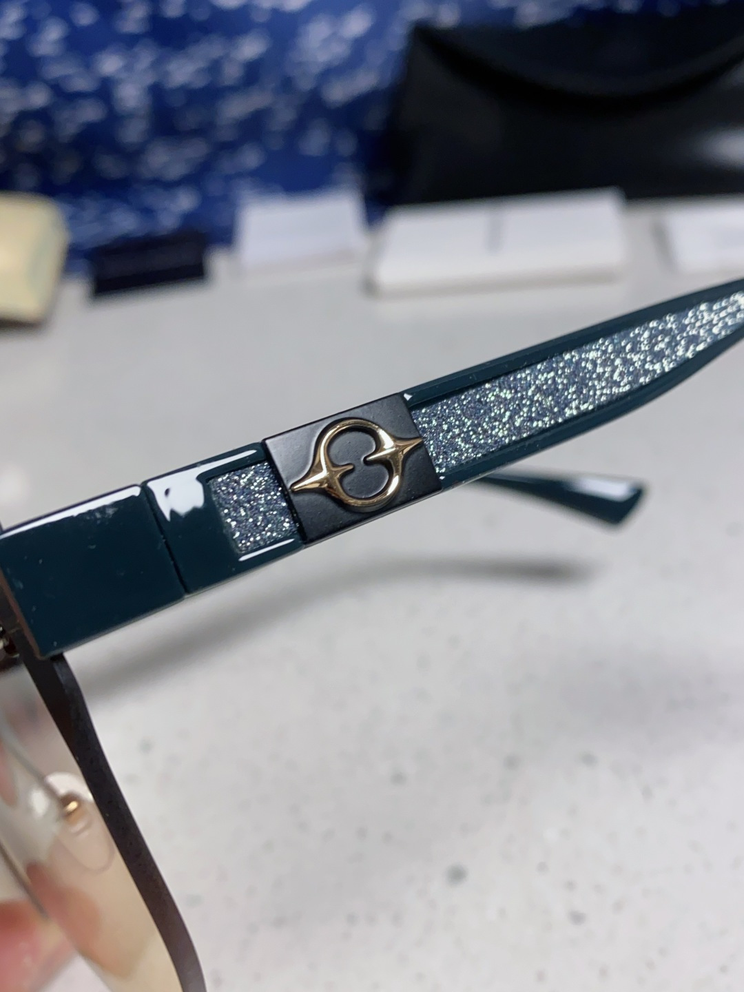 Gentle Moster(GM) 2025新款猫眼高级感无框大脸太阳镜女潮防晒防紫外线个性墨镜女士 型