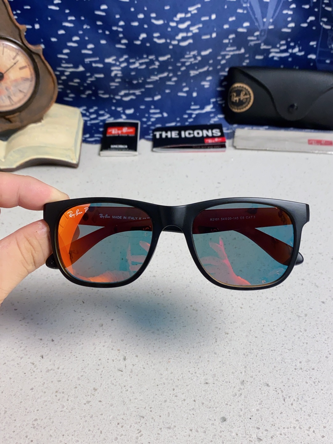 RayBan雷朋 2025时尚简约百搭太阳镜男女潮酷遮阳墨镜 RB2101