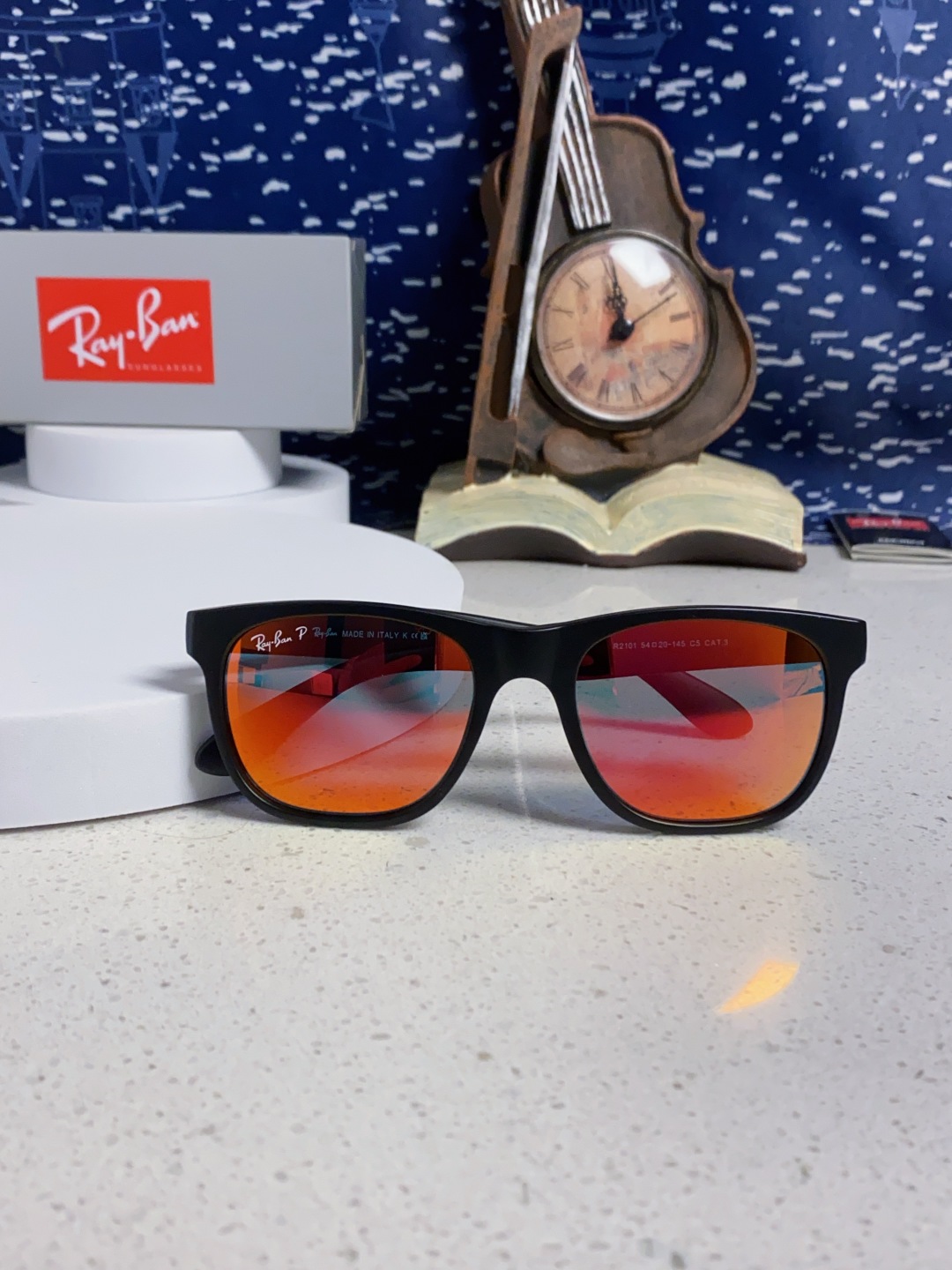 RayBan雷朋 2025时尚简约百搭太阳镜男女潮酷遮阳墨镜 RB2101