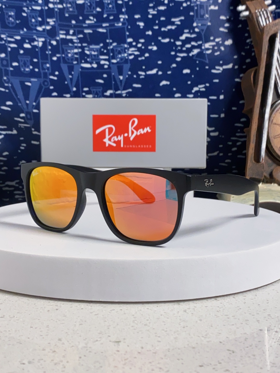 RayBan雷朋 2025时尚简约百搭太阳镜男女潮酷遮阳墨镜 RB2101