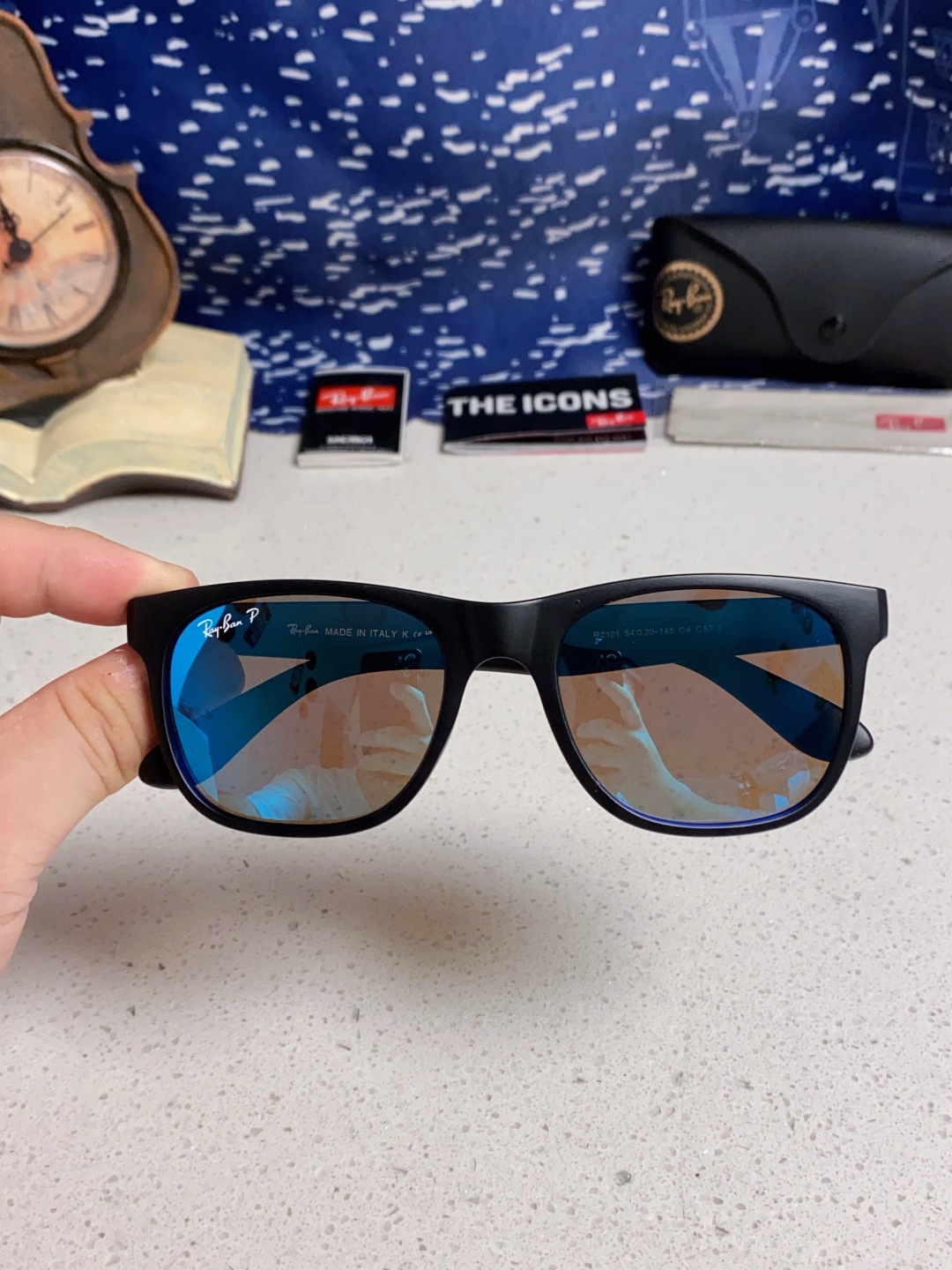 RayBan雷朋 2025时尚简约百搭太阳镜男女潮酷遮阳墨镜 RB2101