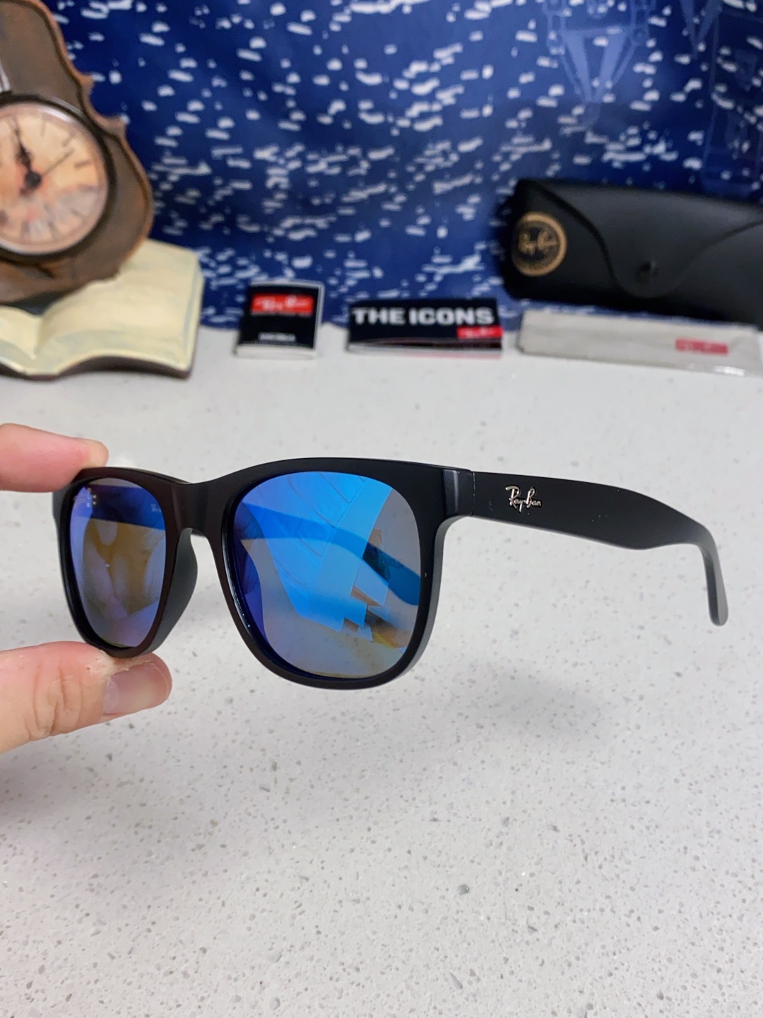 RayBan雷朋 2025时尚简约百搭太阳镜男女潮酷遮阳墨镜 RB2101