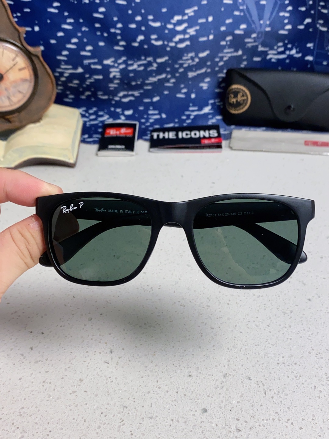 RayBan雷朋 2025时尚简约百搭太阳镜男女潮酷遮阳墨镜 RB2101