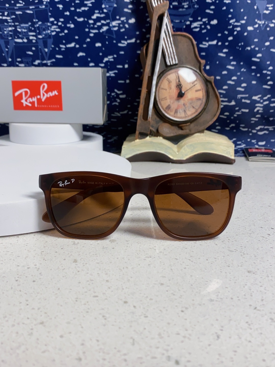 RayBan雷朋 2025时尚简约百搭太阳镜男女潮酷遮阳墨镜 RB2101