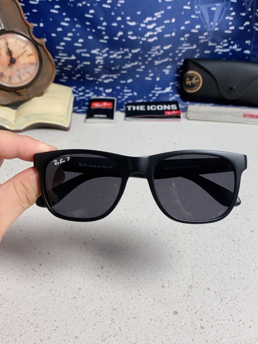RayBan雷朋 2025时尚简约百搭太阳镜男女潮酷遮阳墨镜 RB2101