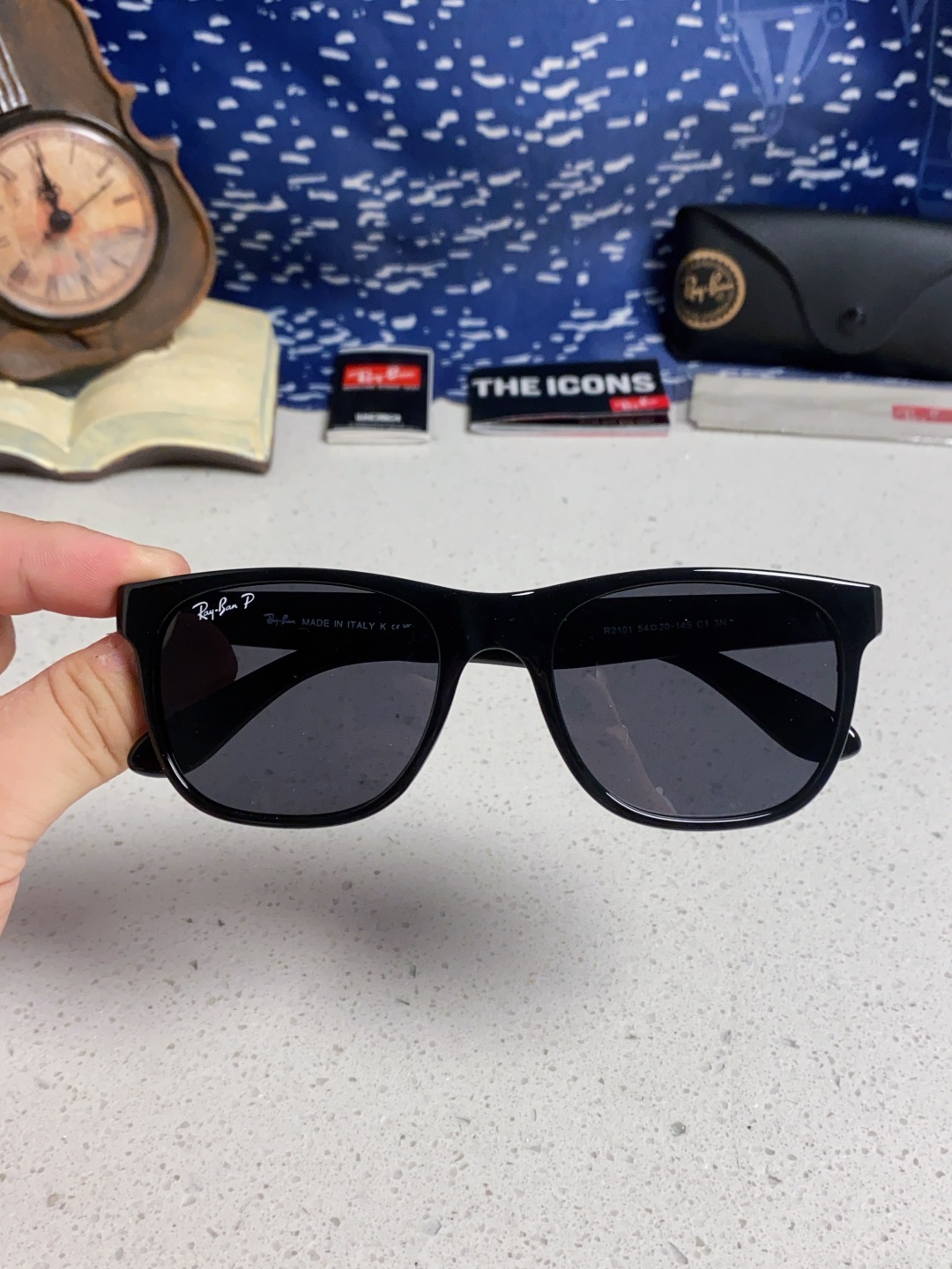 RayBan雷朋 2025时尚简约百搭太阳镜男女潮酷遮阳墨镜 RB2101