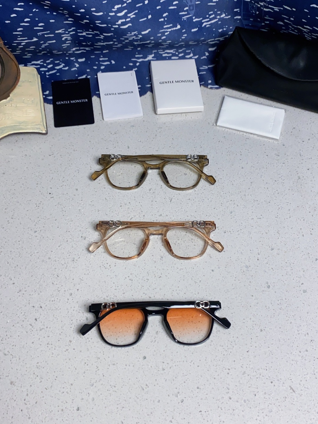 Gentle Moster(GM) GM韩系近视眼镜框女可配度数镜片素颜大脸显瘦眼镜潮流网红ins 型号