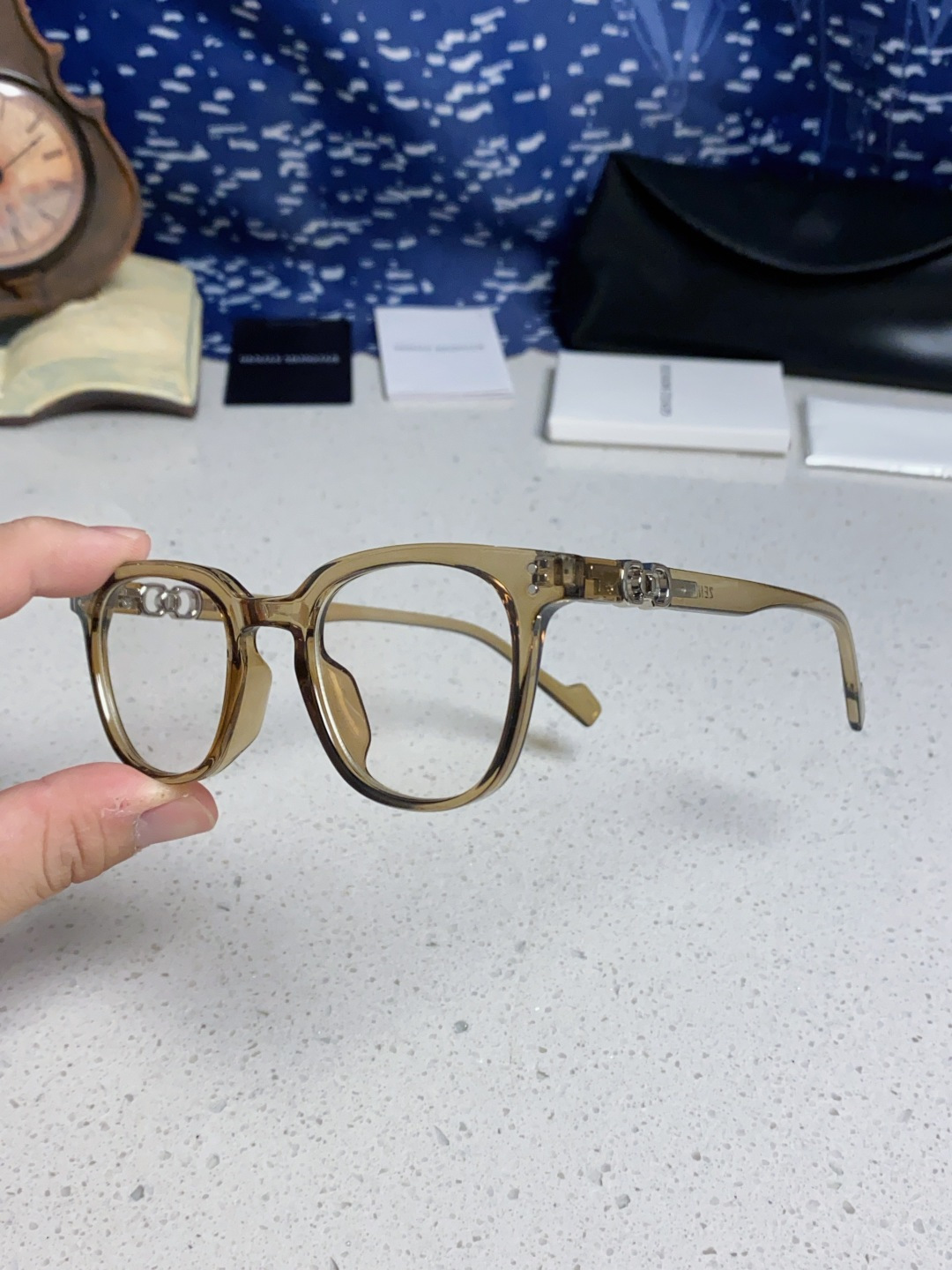 Gentle Moster(GM) GM韩系近视眼镜框女可配度数镜片素颜大脸显瘦眼镜潮流网红ins 型号