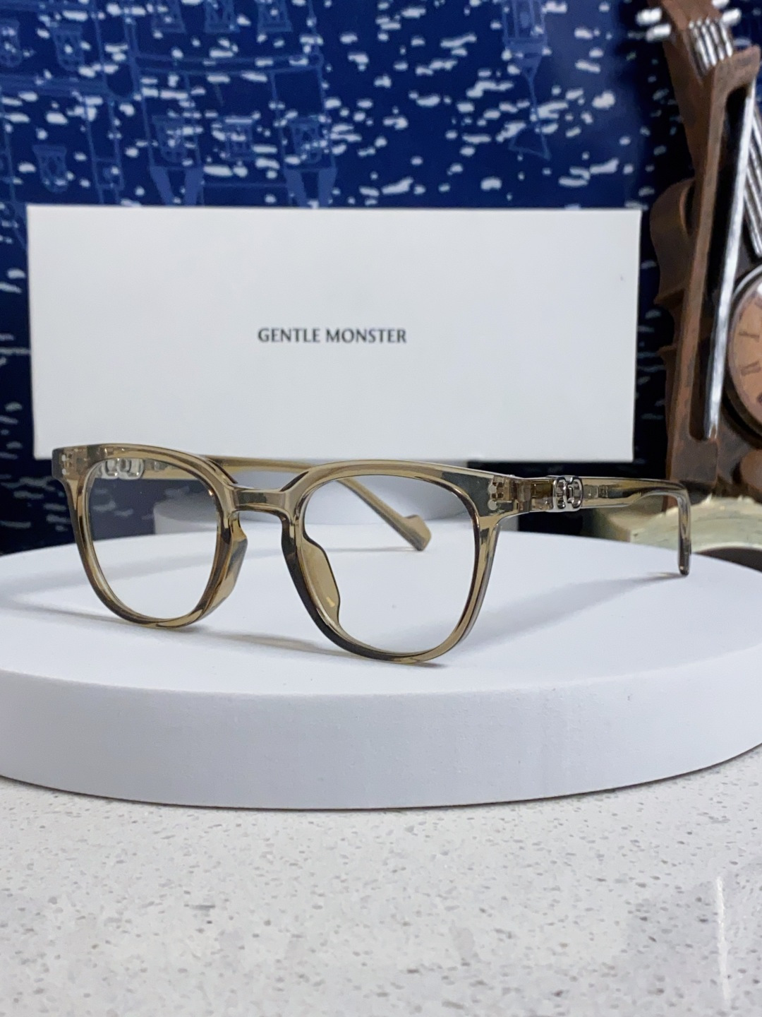 Gentle Moster(GM) GM韩系近视眼镜框女可配度数镜片素颜大脸显瘦眼镜潮流网红ins 型号