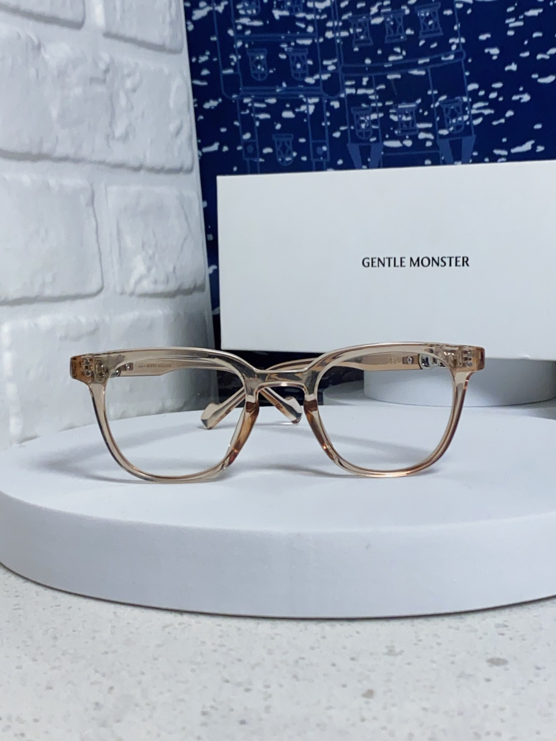 Gentle Moster(GM) GM韩系近视眼镜框女可配度数镜片素颜大脸显瘦眼镜潮流网红ins 型号