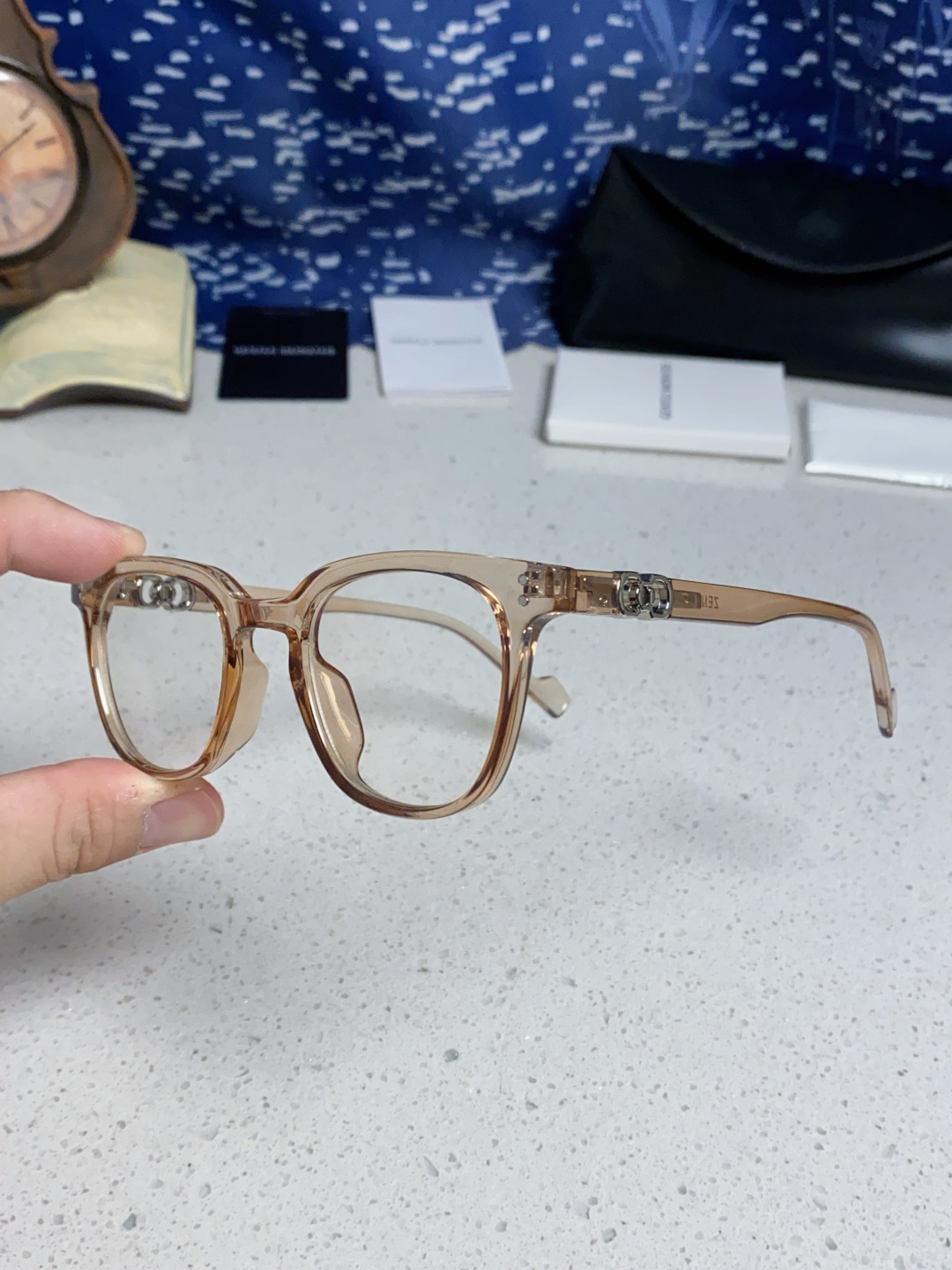 Gentle Moster(GM) GM韩系近视眼镜框女可配度数镜片素颜大脸显瘦眼镜潮流网红ins 型号